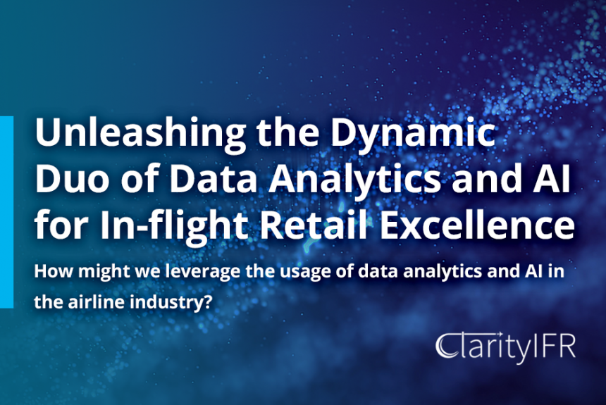 Unleashing the Dynamic Duo of Data Analytics and AI for In-flight Retail Excellence
